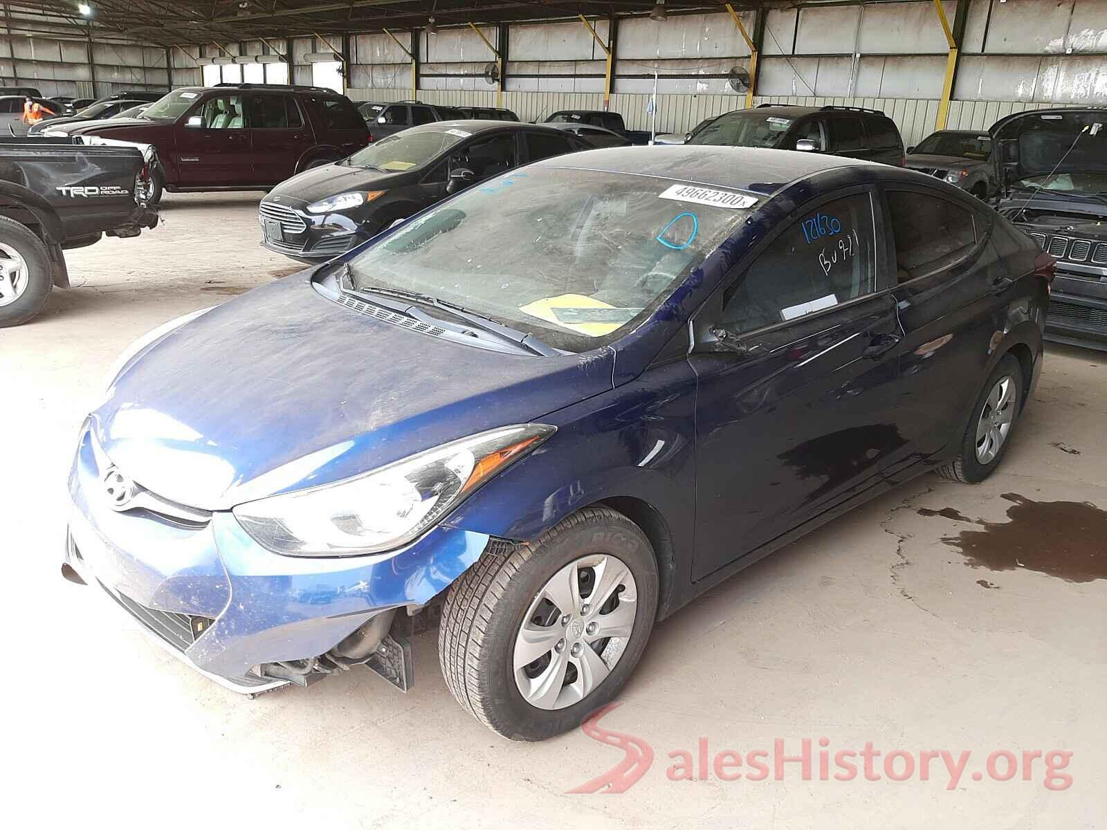 5NPDH4AE3GH710468 2016 HYUNDAI ELANTRA