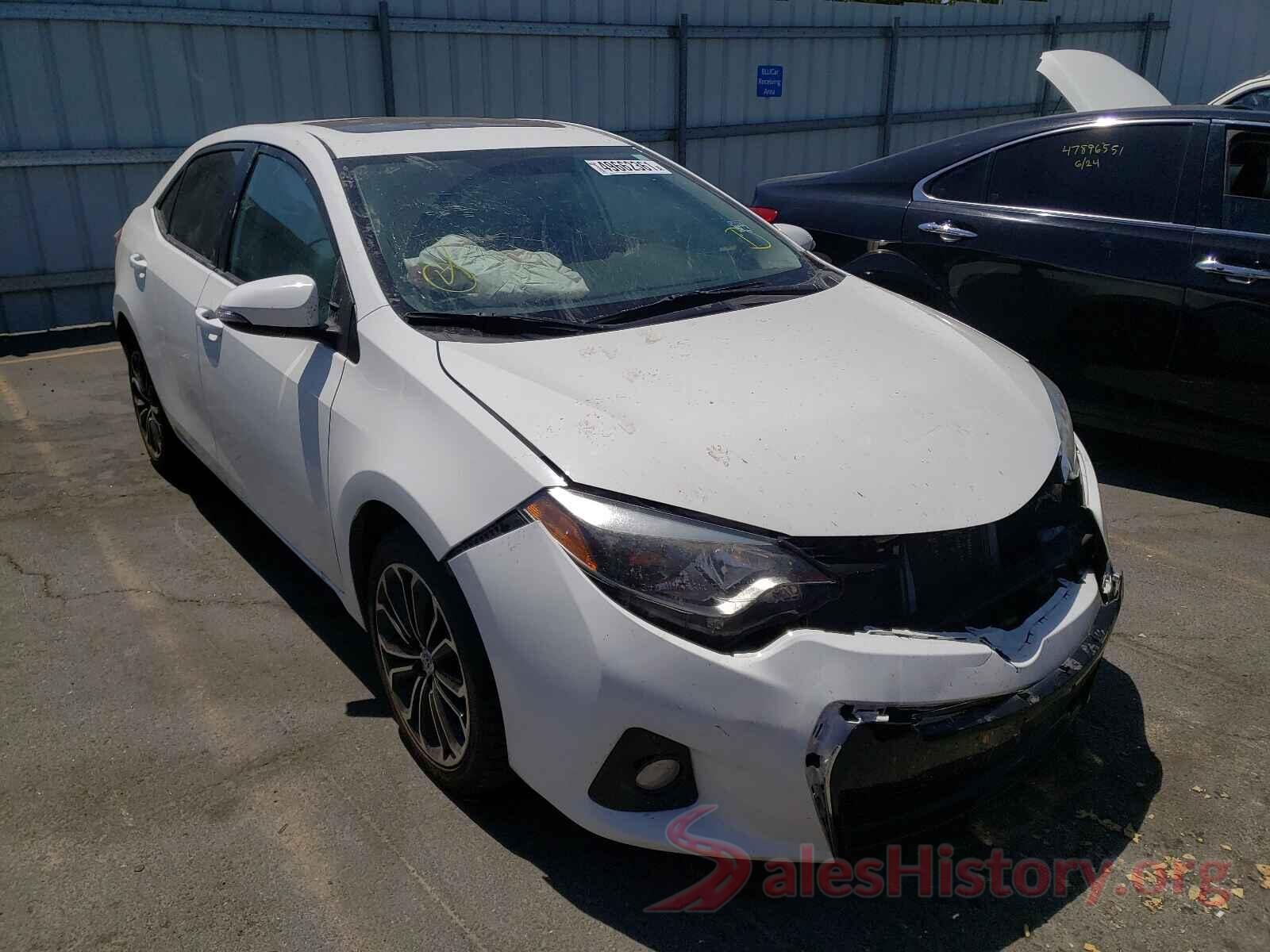 5YFBURHE6GP548943 2016 TOYOTA COROLLA