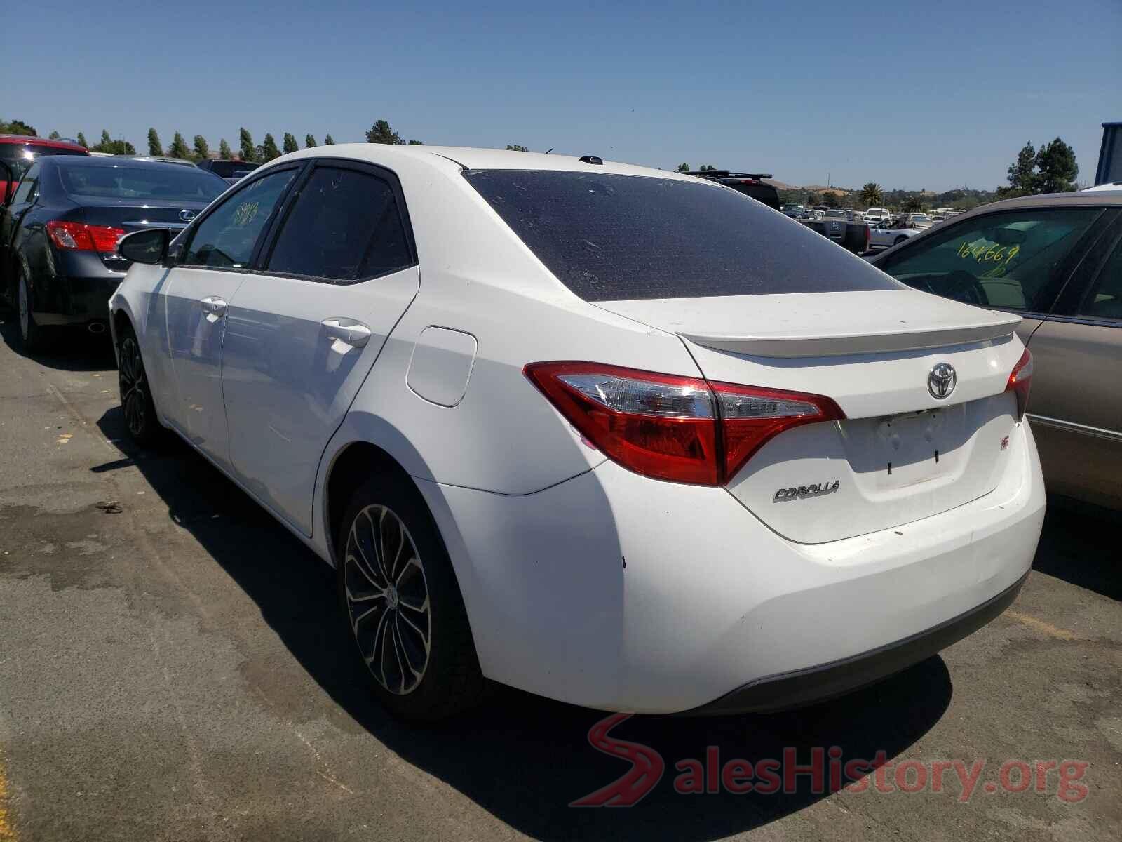 5YFBURHE6GP548943 2016 TOYOTA COROLLA