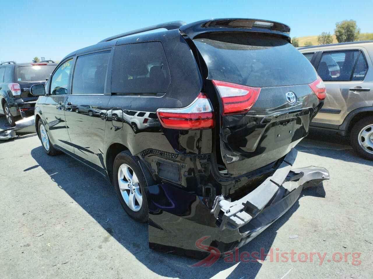 5TDKZ3DC1HS778191 2017 TOYOTA SIENNA