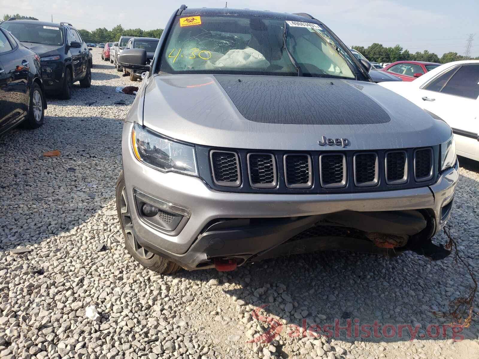 3C4NJDDB0LT111855 2020 JEEP COMPASS