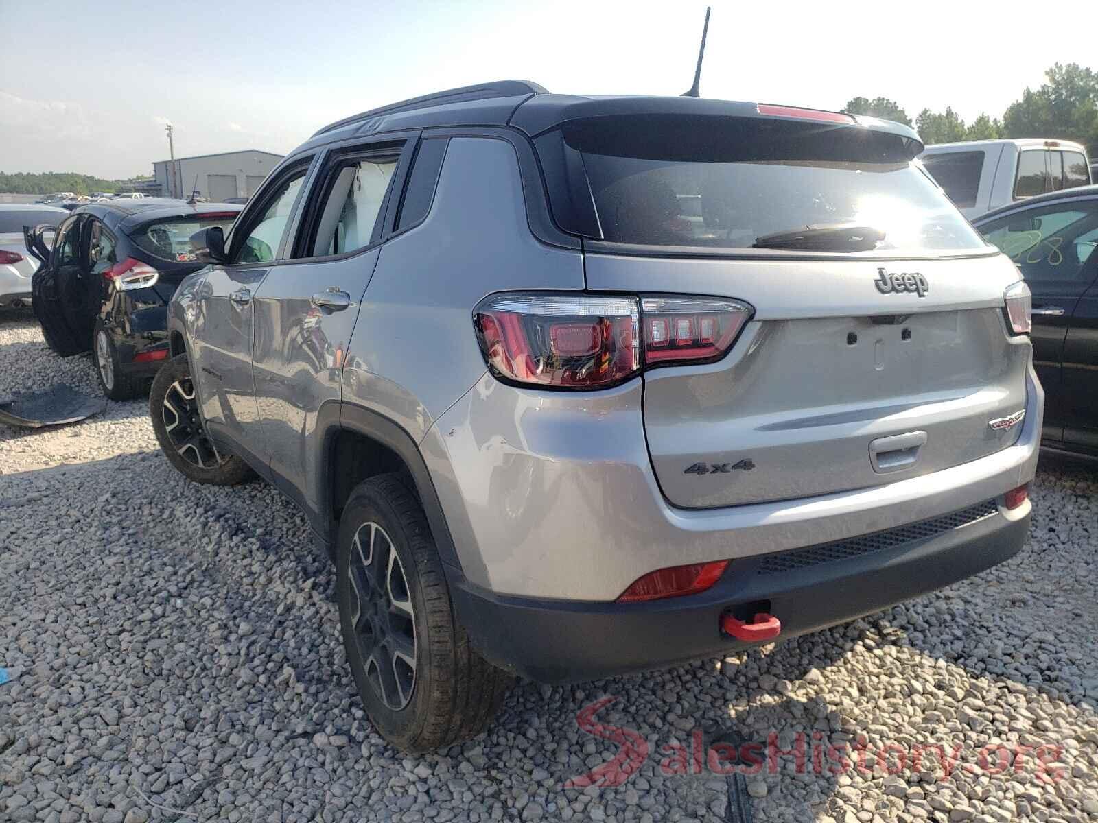 3C4NJDDB0LT111855 2020 JEEP COMPASS