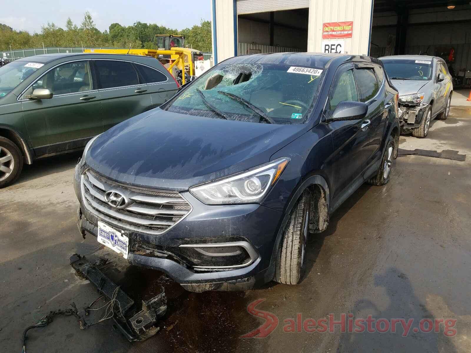 5NMZTDLB6HH044616 2017 HYUNDAI SANTA FE