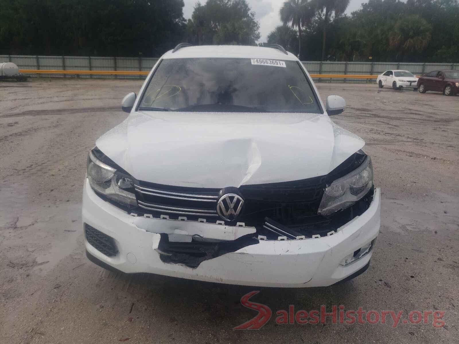 WVGAV7AX6GW508910 2016 VOLKSWAGEN TIGUAN