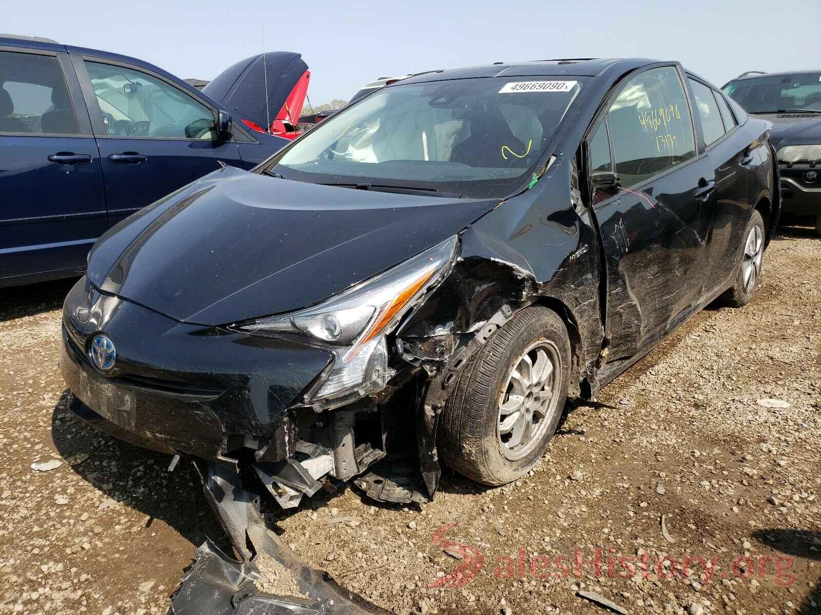 JTDKARFU7G3513453 2016 TOYOTA PRIUS