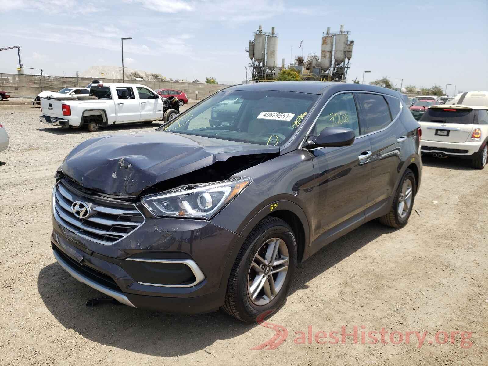 5XYZT3LB2JG563401 2018 HYUNDAI SANTA FE