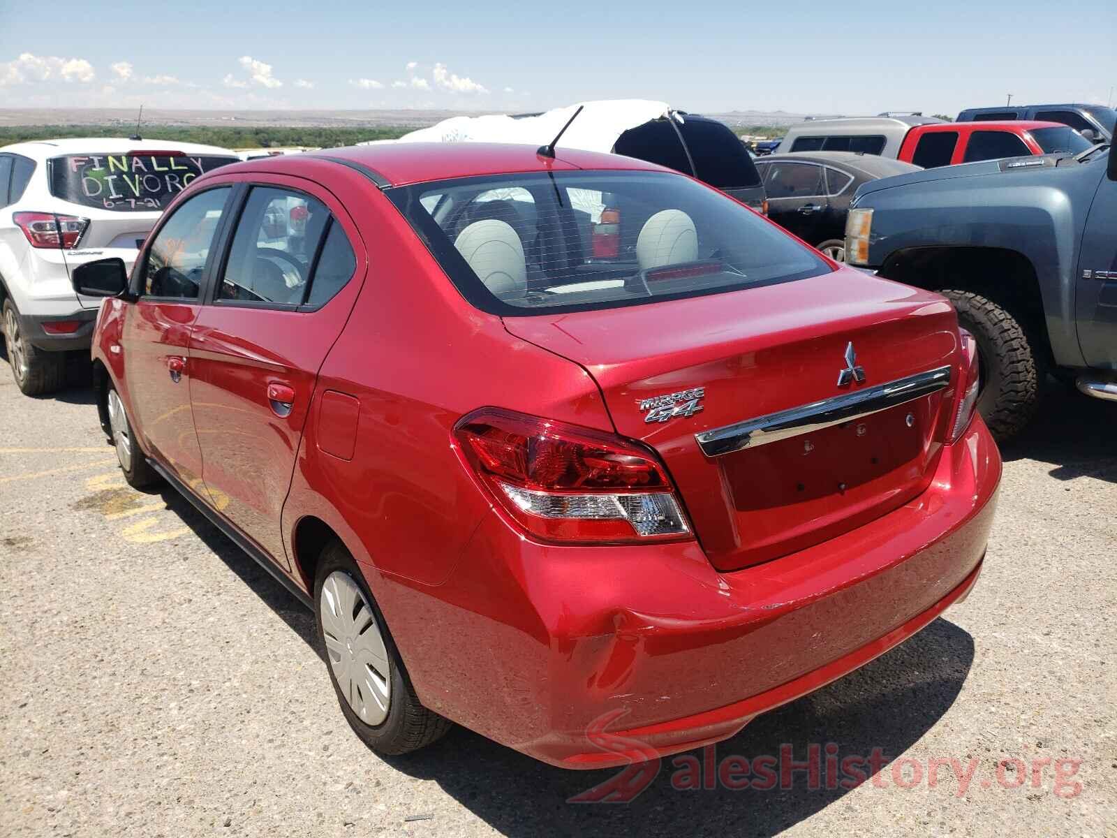 ML32F3FJ7LHF12424 2020 MITSUBISHI MIRAGE