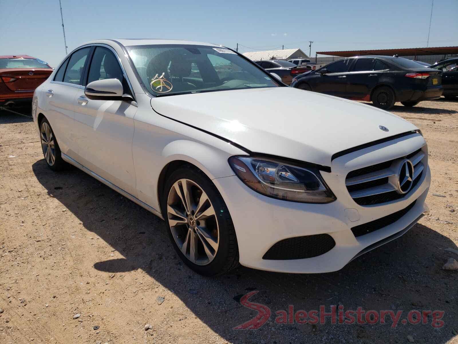 55SWF4JB0JU252865 2018 MERCEDES-BENZ C-CLASS