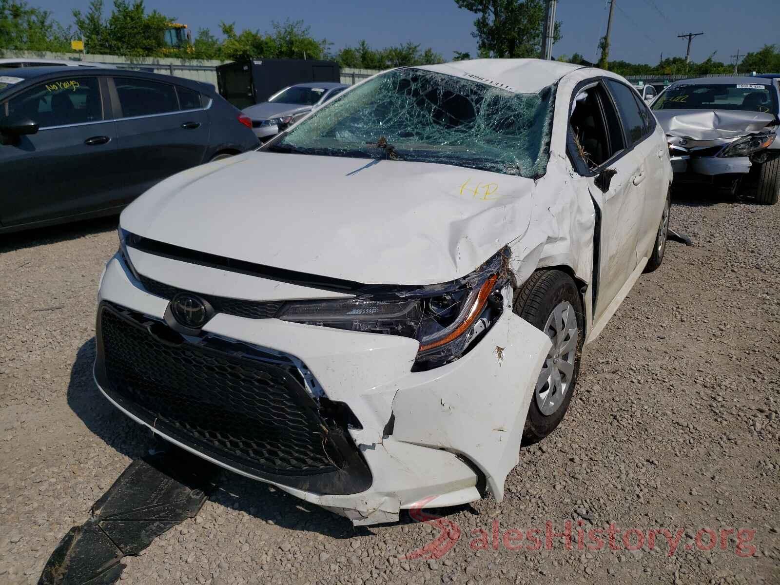 JTDDPMAE9MJ171697 2021 TOYOTA COROLLA