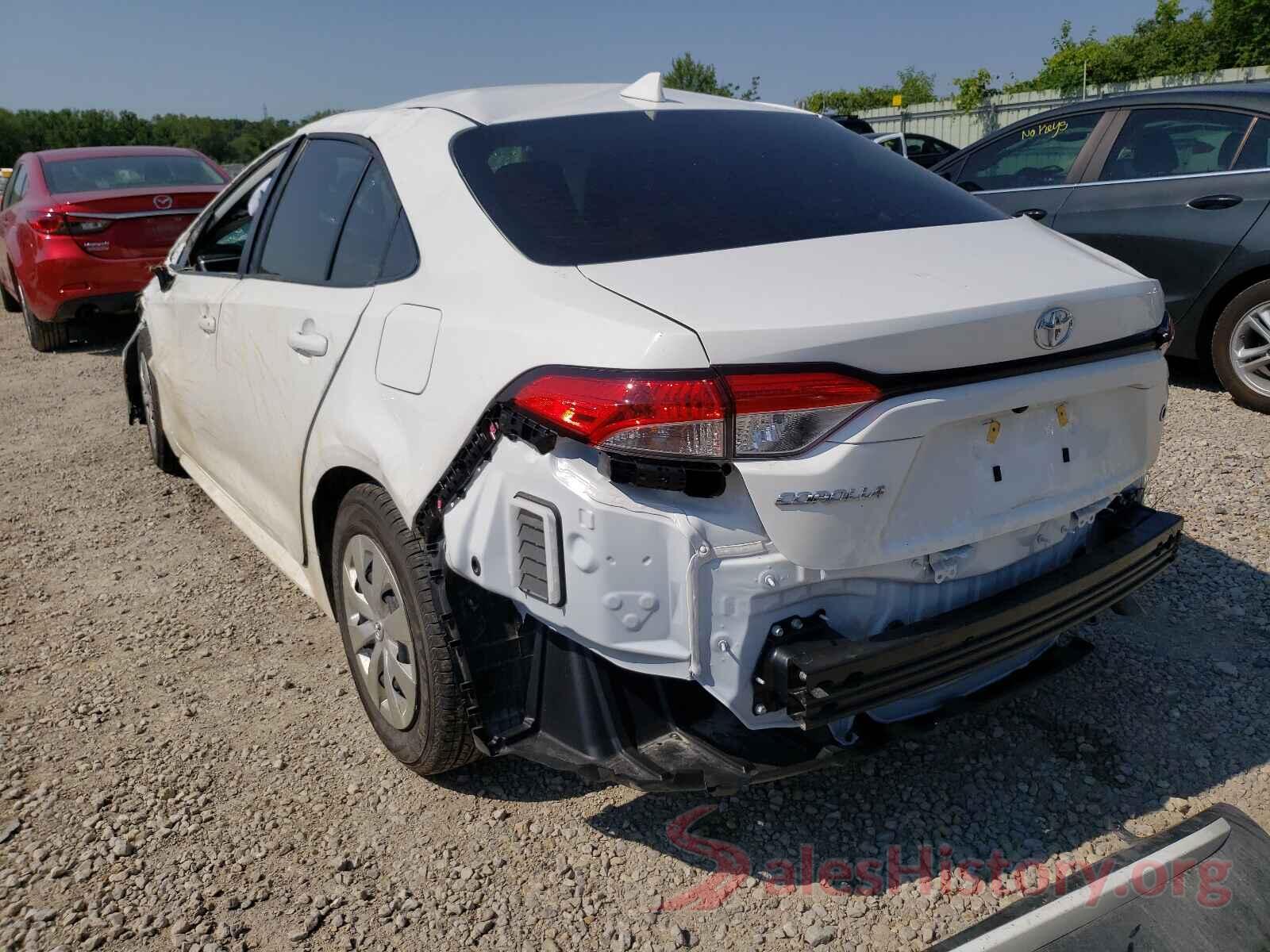 JTDDPMAE9MJ171697 2021 TOYOTA COROLLA