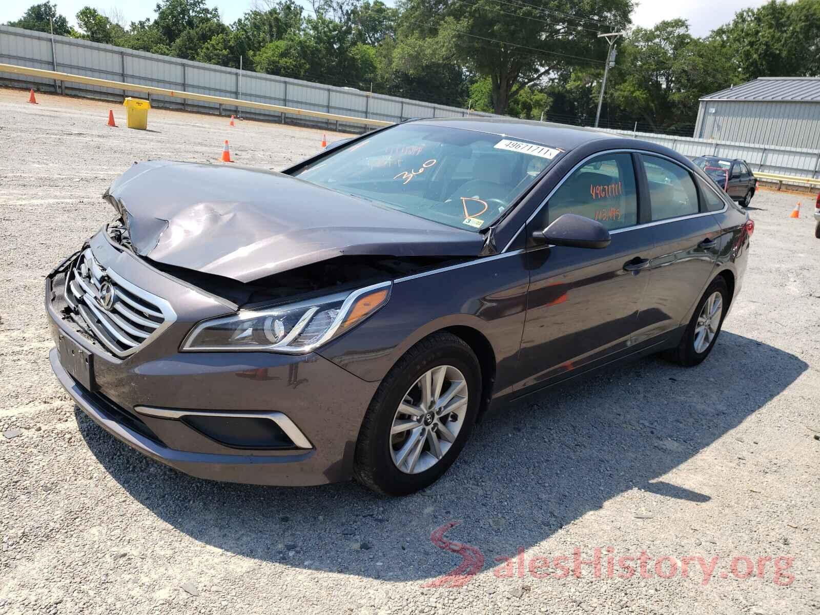 5NPE24AFXHH459125 2017 HYUNDAI SONATA