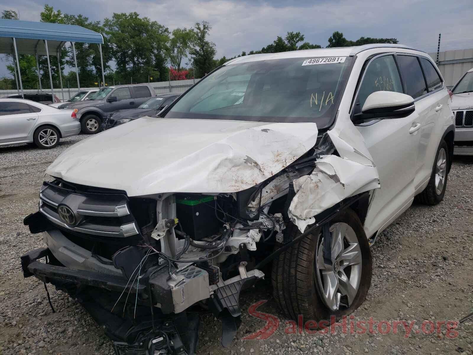 5TDDZRFH7HS401935 2017 TOYOTA HIGHLANDER