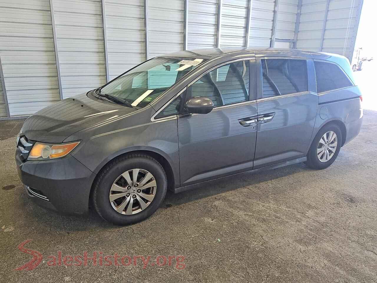 5FNRL5H45HB007509 2017 HONDA ODYSSEY