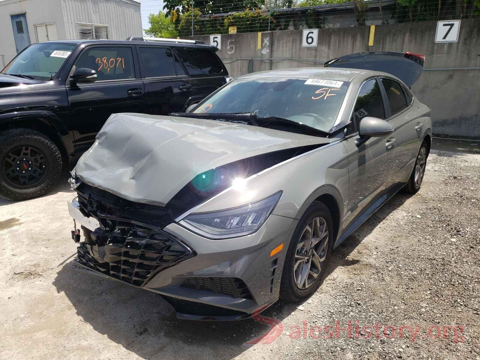 KMHL64JA0MA144508 2021 HYUNDAI SONATA