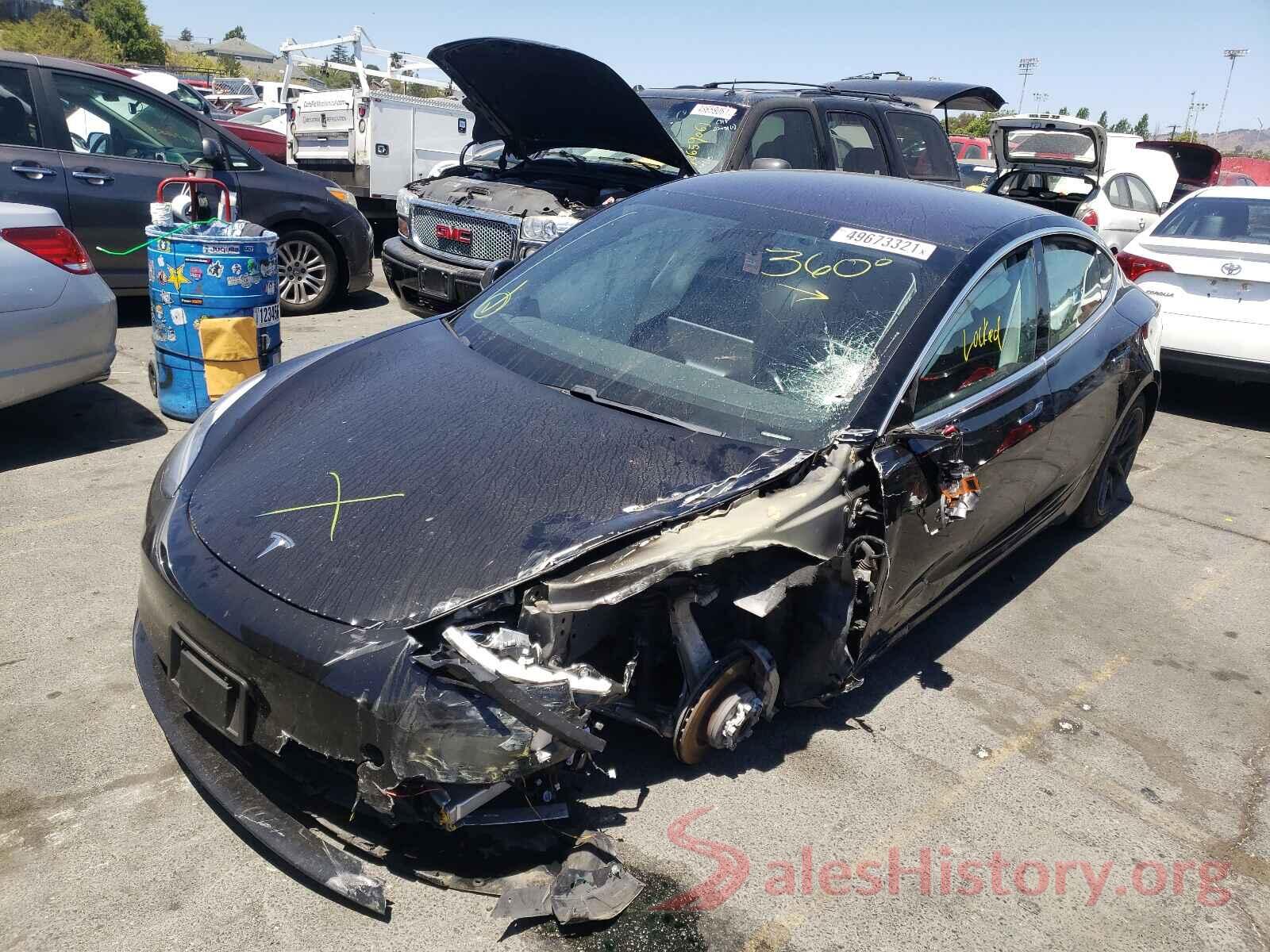 5YJ3E1EAXJF026372 2018 TESLA MODEL 3