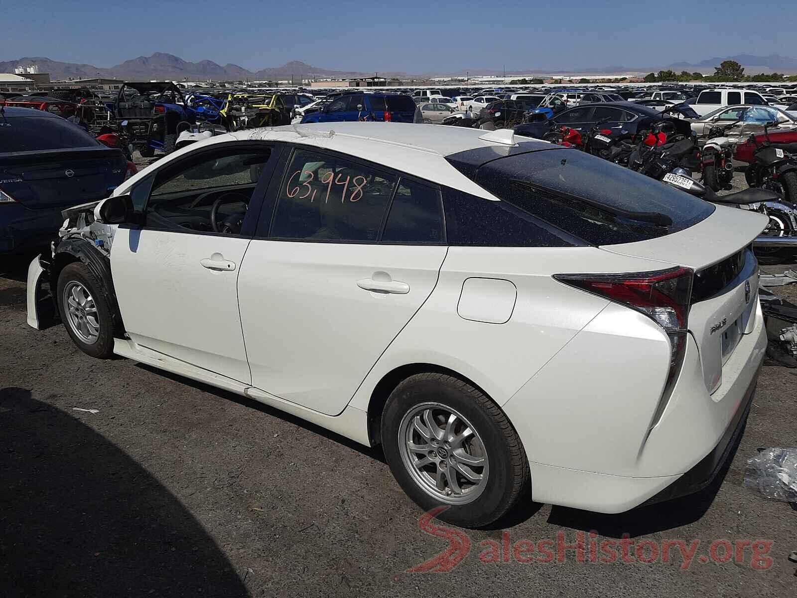 JTDKARFU7G3028844 2016 TOYOTA PRIUS