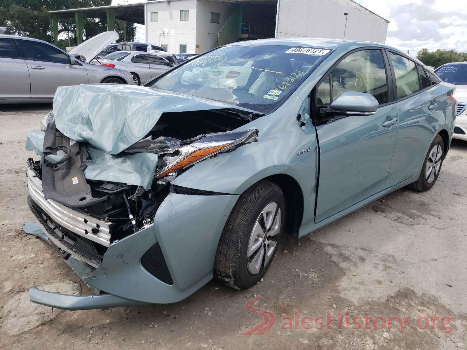 JTDKBRFU8J3061243 2018 TOYOTA PRIUS