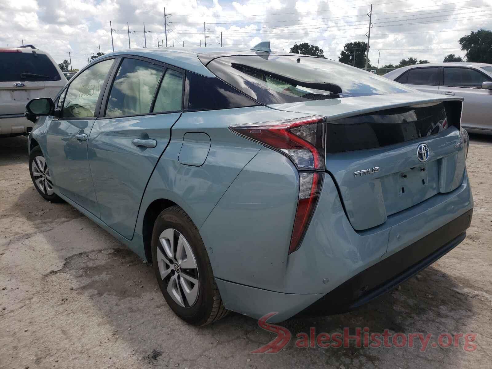 JTDKBRFU8J3061243 2018 TOYOTA PRIUS