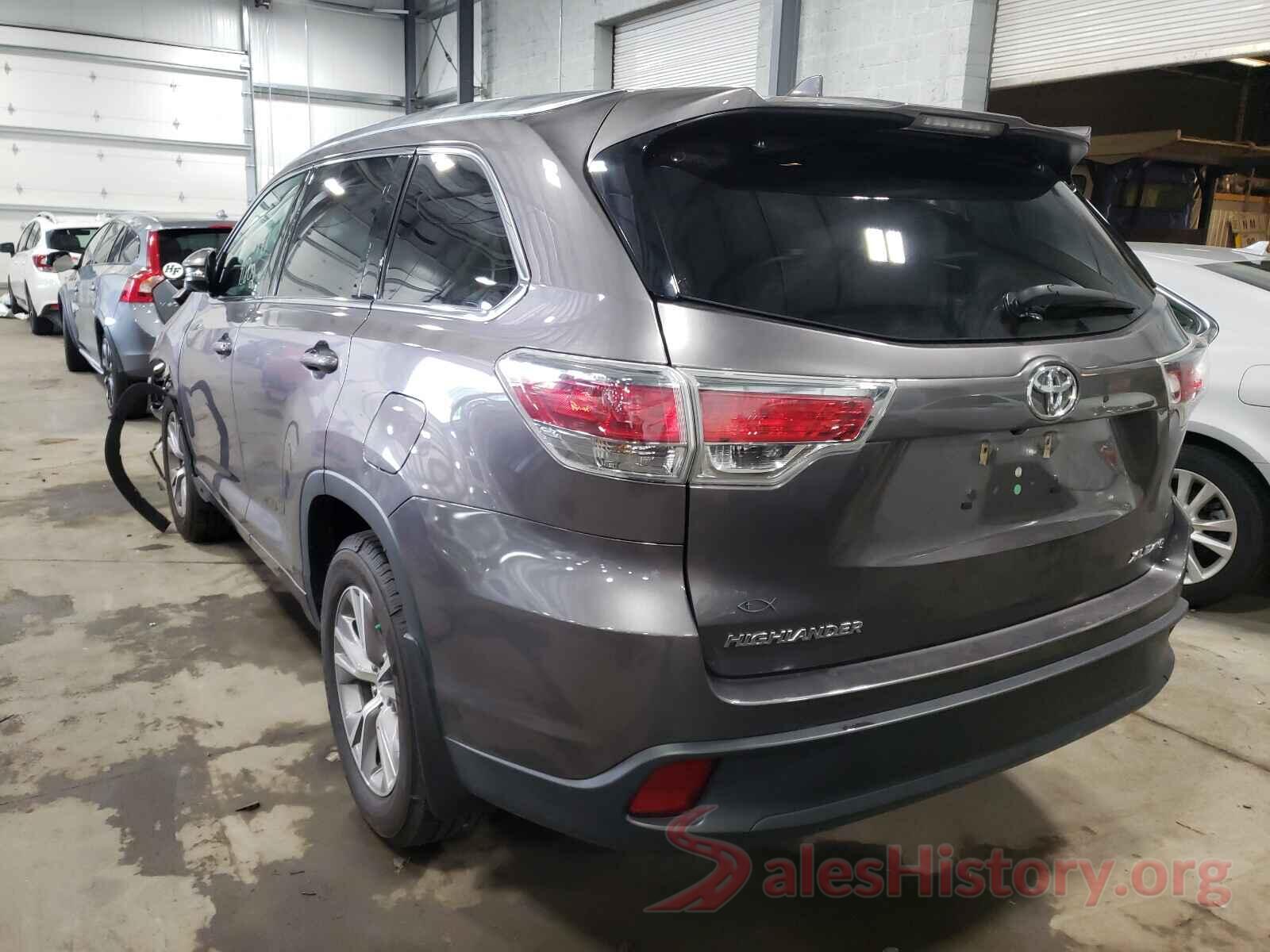 5TDJKRFHXFS161056 2015 TOYOTA HIGHLANDER