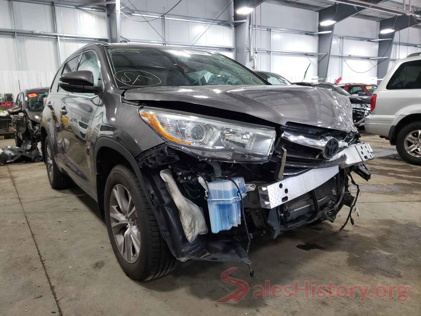 5TDJKRFHXFS161056 2015 TOYOTA HIGHLANDER