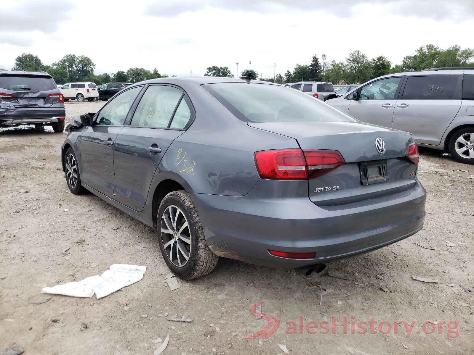 3VWD67AJ0GM316244 2016 VOLKSWAGEN JETTA