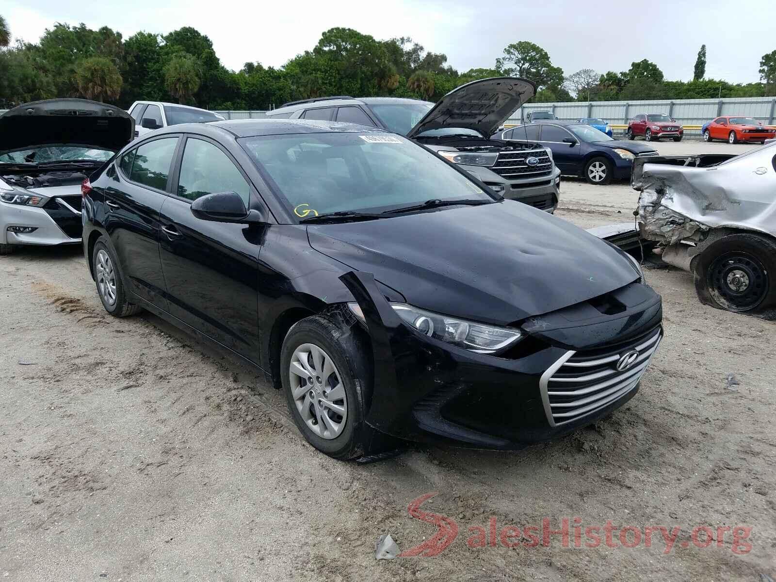 KMHD74LF7HU126523 2017 HYUNDAI ELANTRA