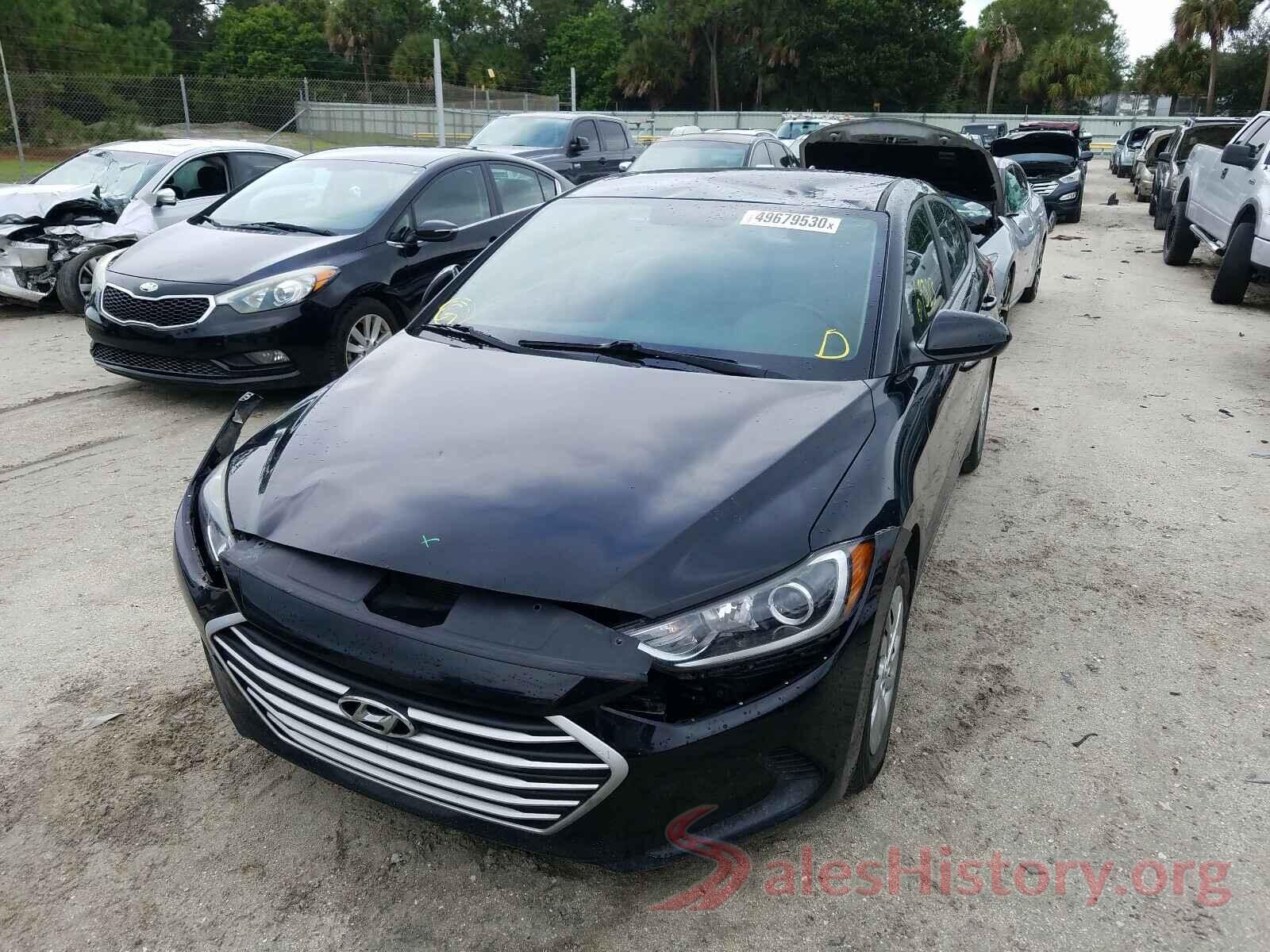 KMHD74LF7HU126523 2017 HYUNDAI ELANTRA