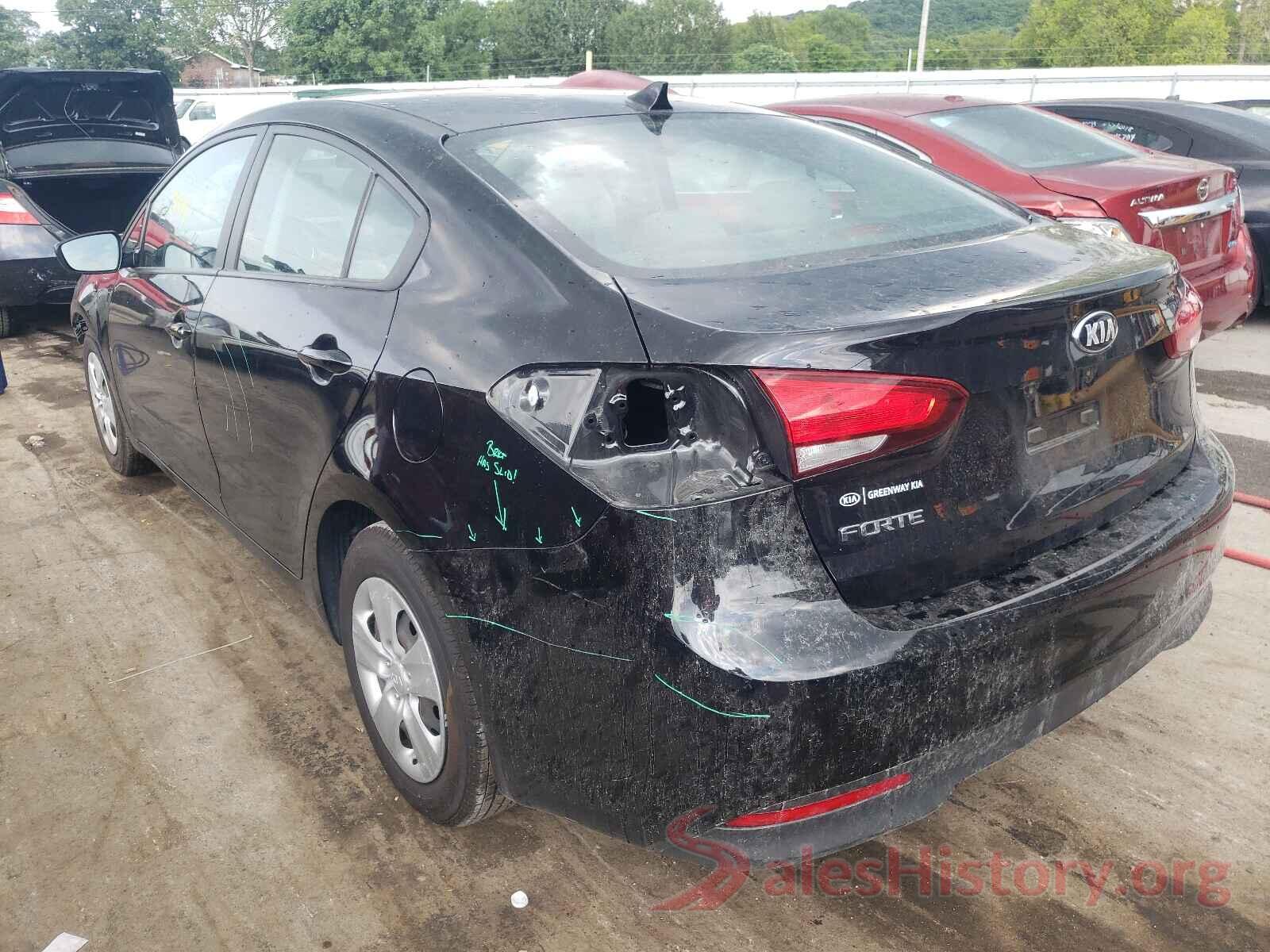 3KPFK4A7XJE195105 2018 KIA FORTE