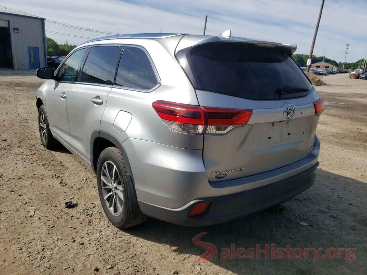 5TDJZRFH9HS443686 2017 TOYOTA HIGHLANDER