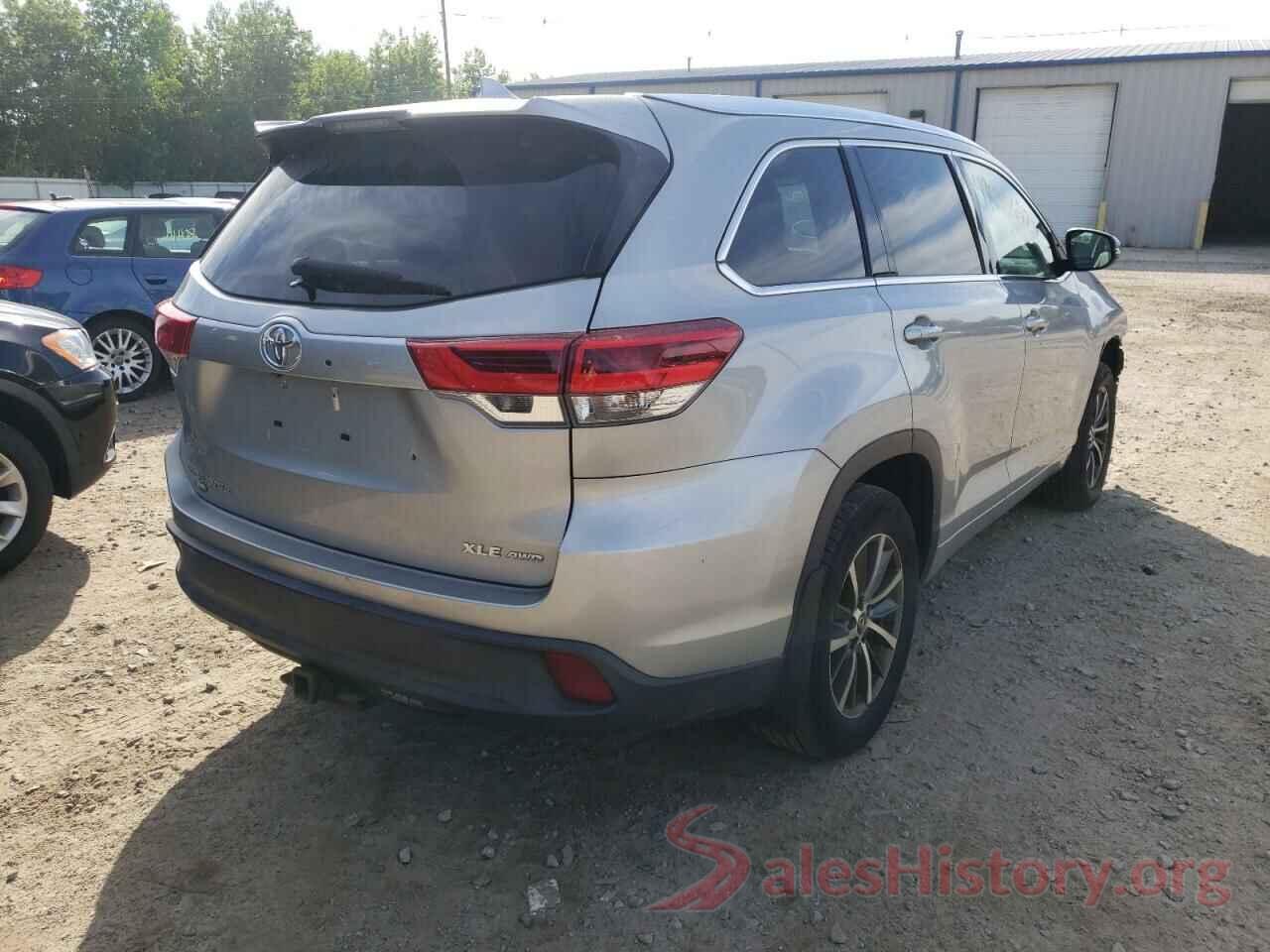 5TDJZRFH9HS443686 2017 TOYOTA HIGHLANDER