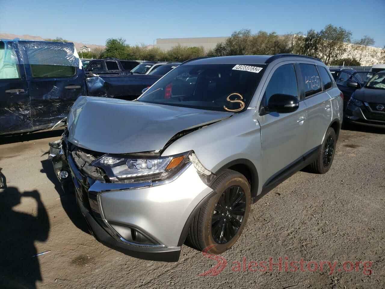 JA4AZ3A39LZ032072 2020 MITSUBISHI OUTLANDER