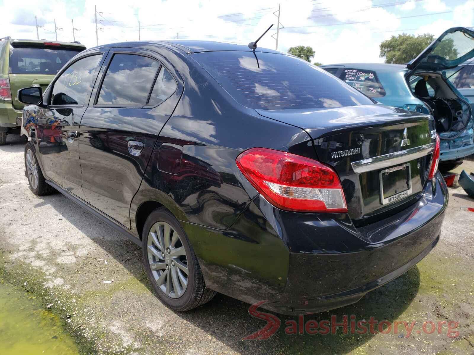 ML32F3FJ8KHF10812 2019 MITSUBISHI MIRAGE