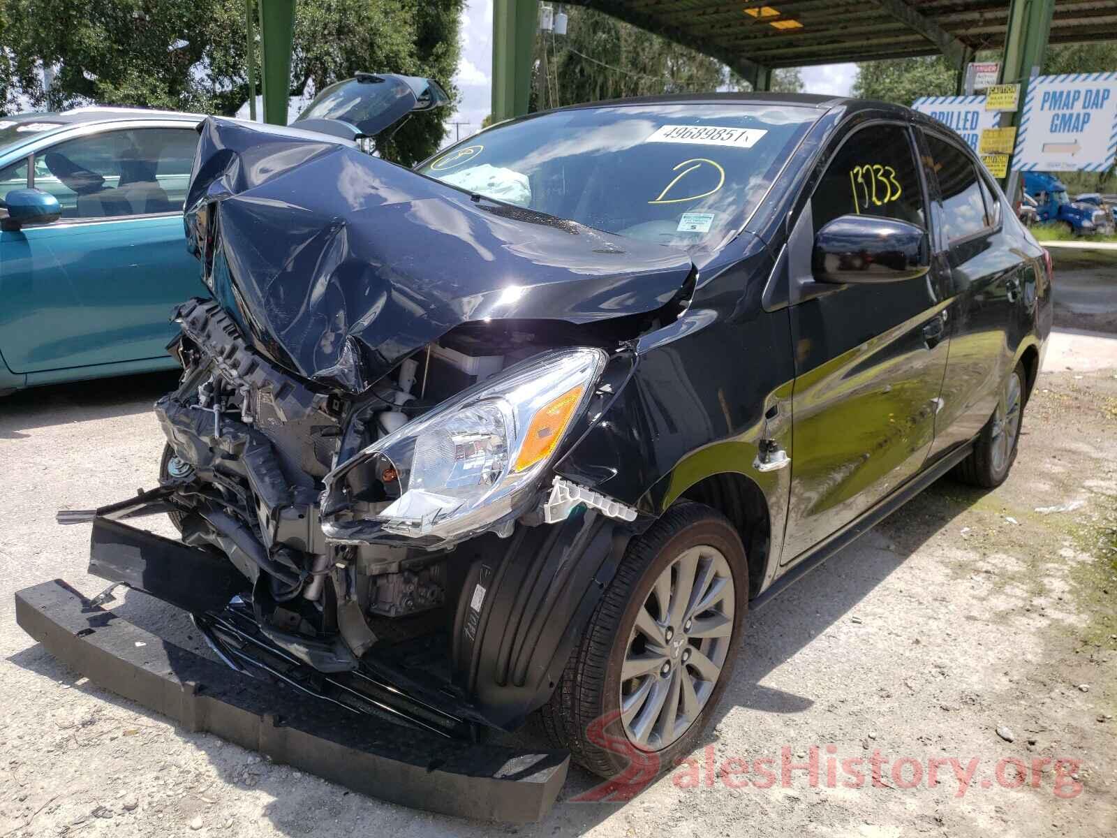 ML32F3FJ8KHF10812 2019 MITSUBISHI MIRAGE