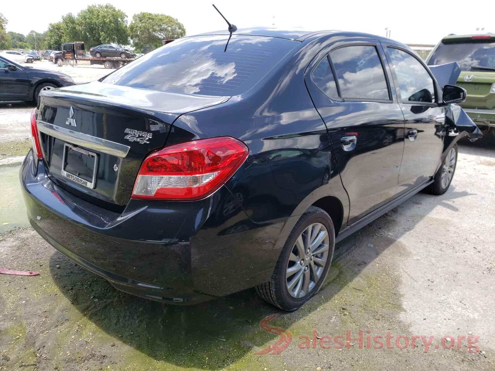 ML32F3FJ8KHF10812 2019 MITSUBISHI MIRAGE