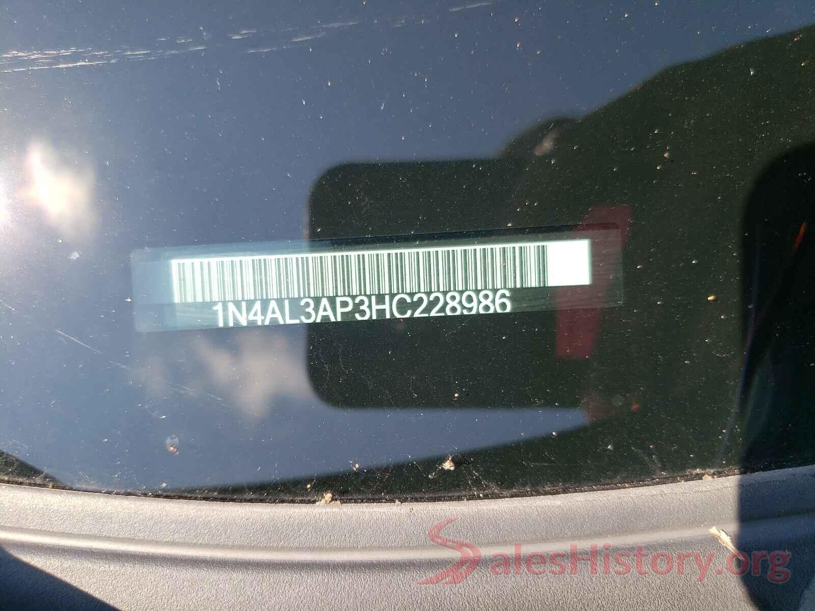 1N4AL3AP3HC228986 2017 NISSAN ALTIMA