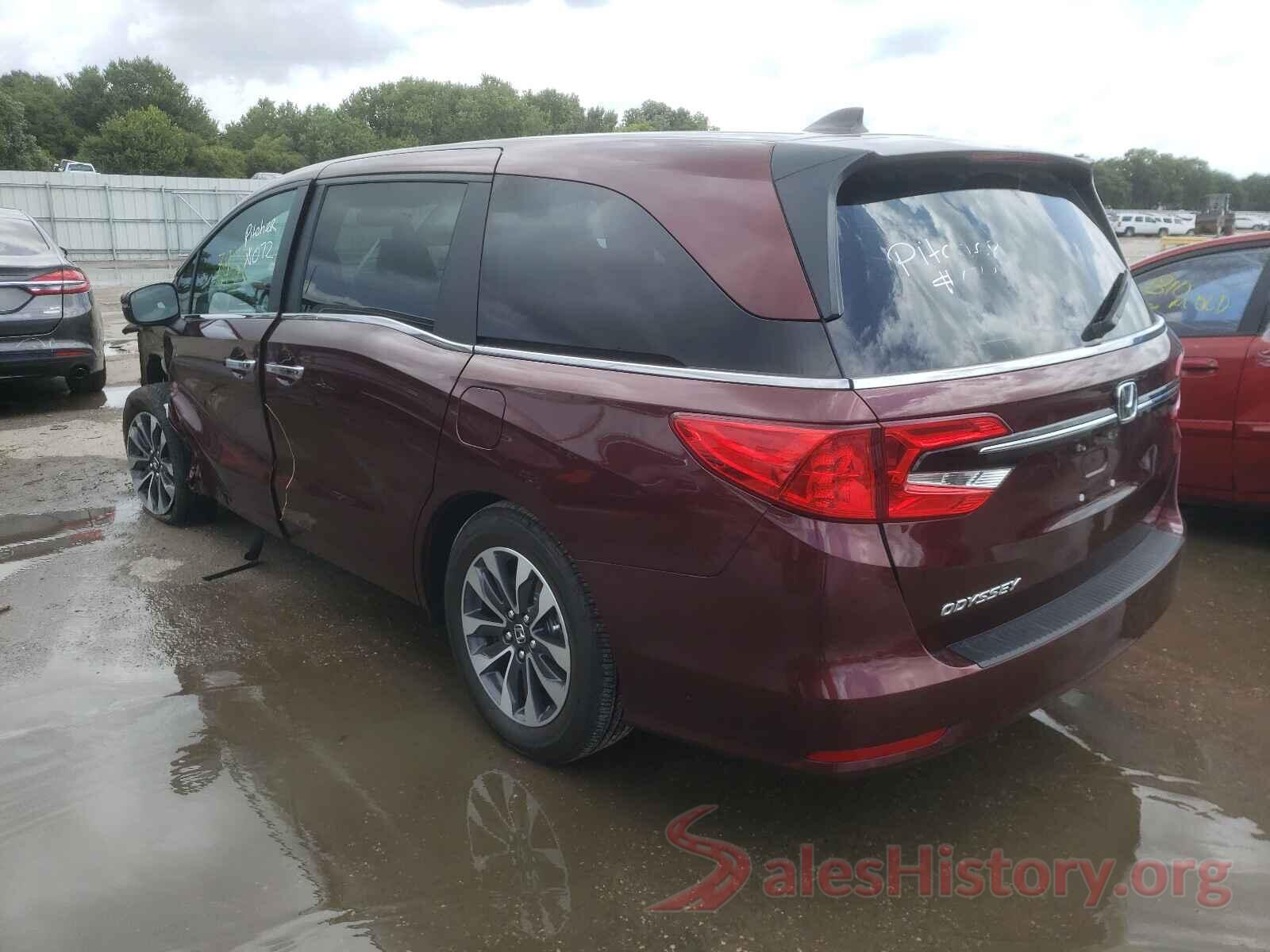 5FNRL6H71MB002723 2021 HONDA ODYSSEY