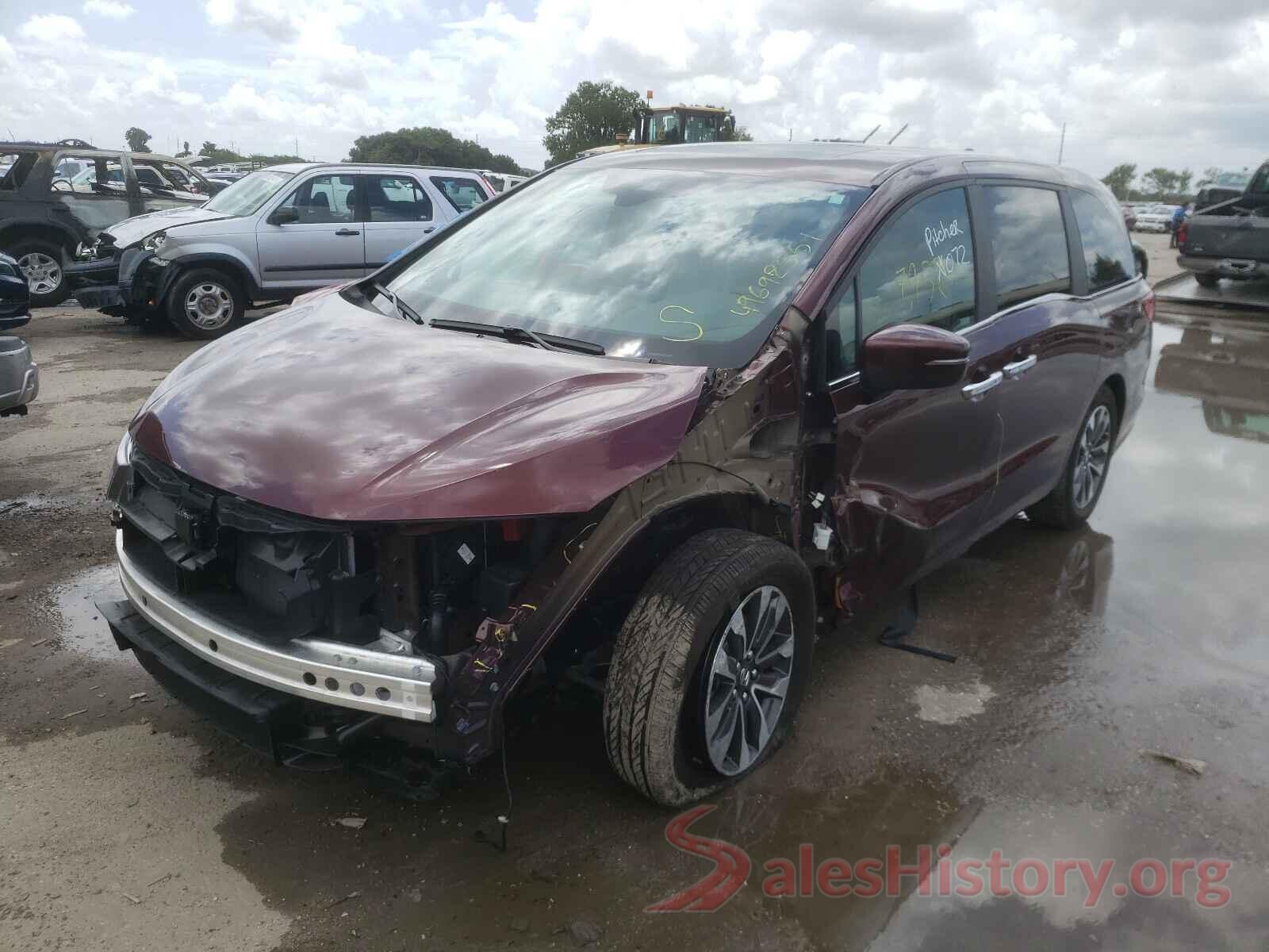 5FNRL6H71MB002723 2021 HONDA ODYSSEY