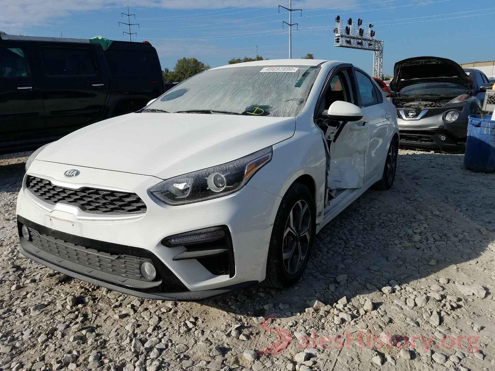 3KPF24AD6KE011351 2019 KIA FORTE