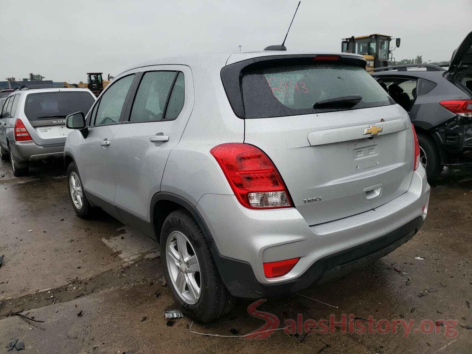 3GNCJKSB6KL335748 2019 CHEVROLET TRAX