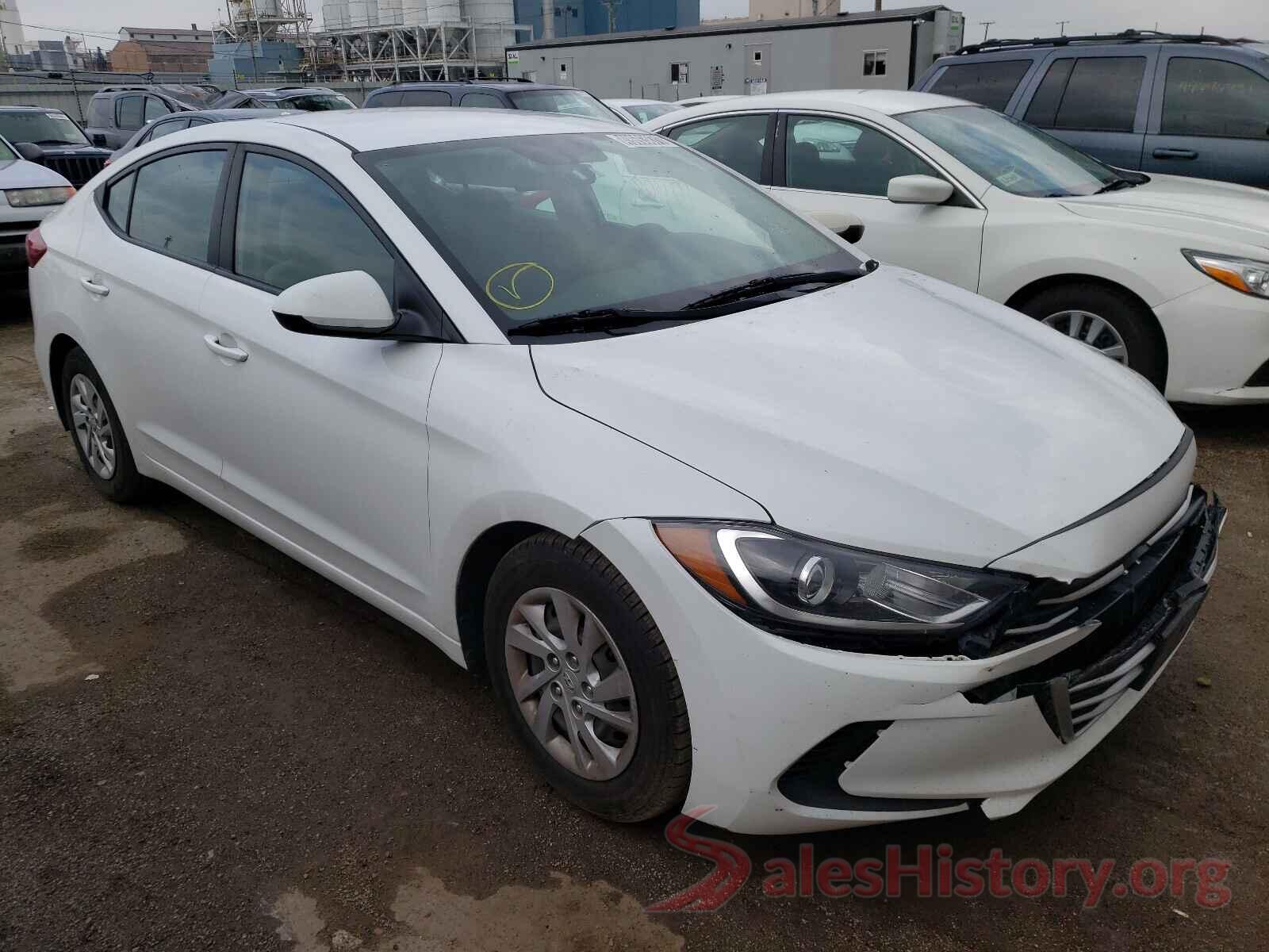 5NPD74LF0HH189624 2017 HYUNDAI ELANTRA