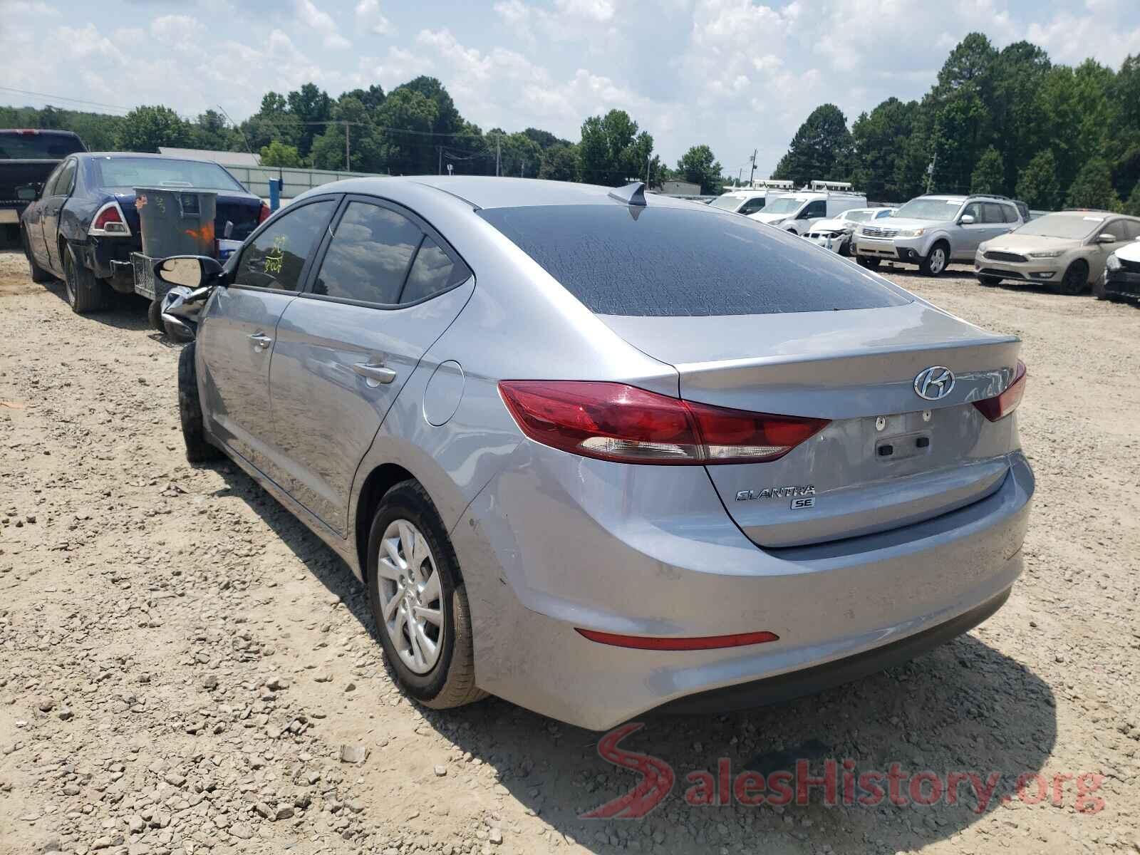 5NPD74LF4HH208692 2017 HYUNDAI ELANTRA