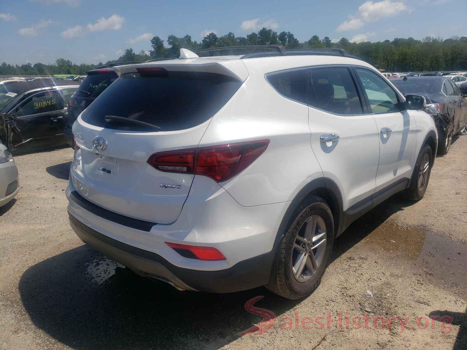 5XYZU3LBXJG528540 2018 HYUNDAI SANTA FE