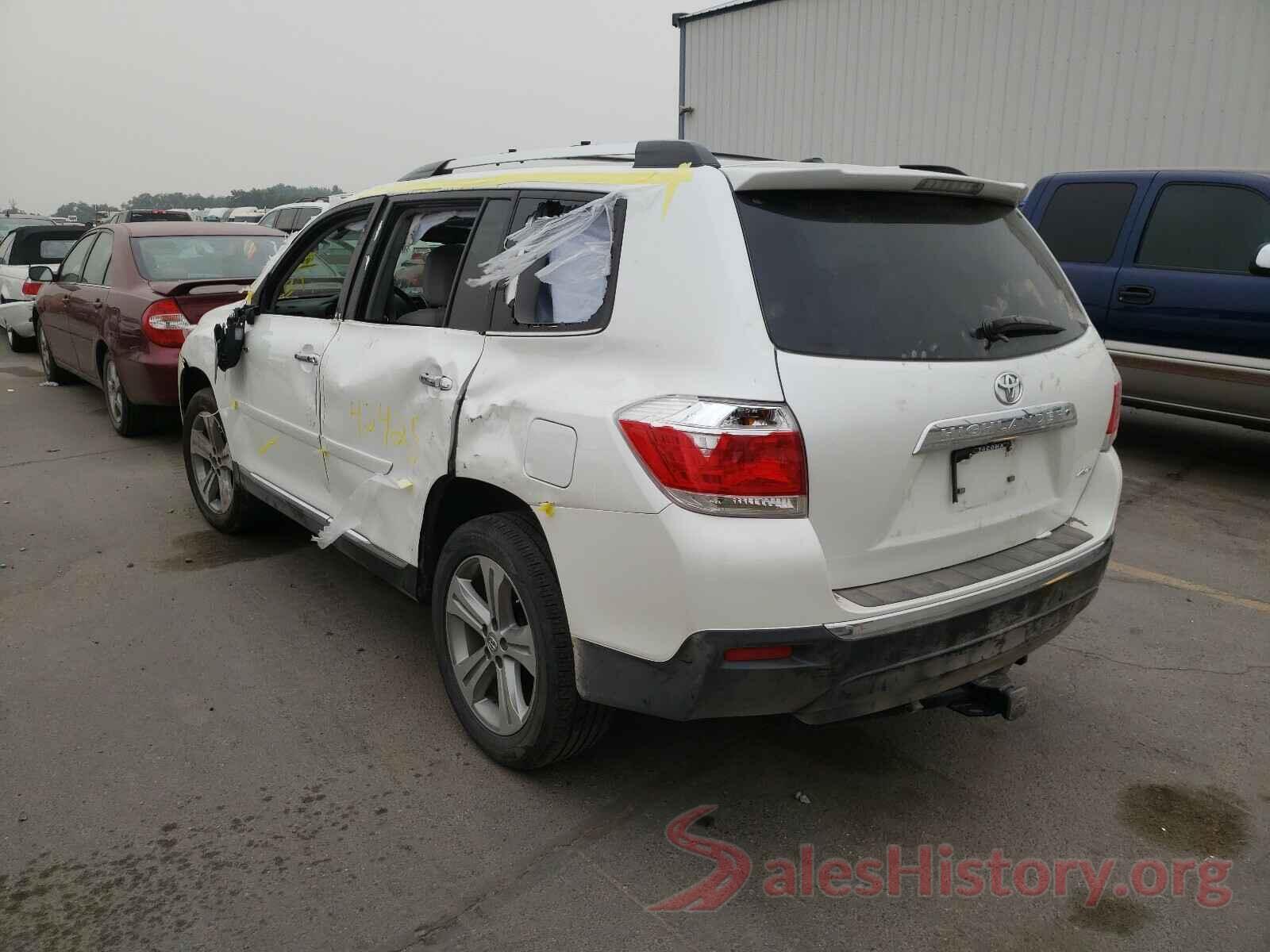 5TDDK3EH2CS174956 2012 TOYOTA HIGHLANDER