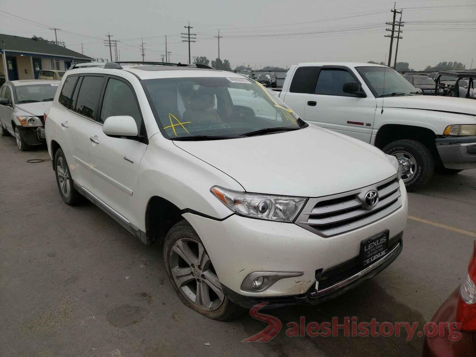 5TDDK3EH2CS174956 2012 TOYOTA HIGHLANDER