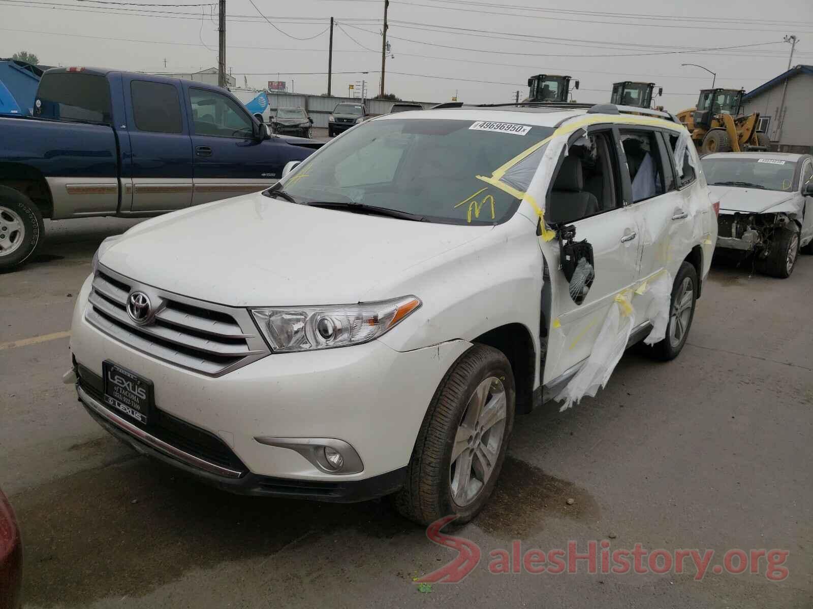 5TDDK3EH2CS174956 2012 TOYOTA HIGHLANDER