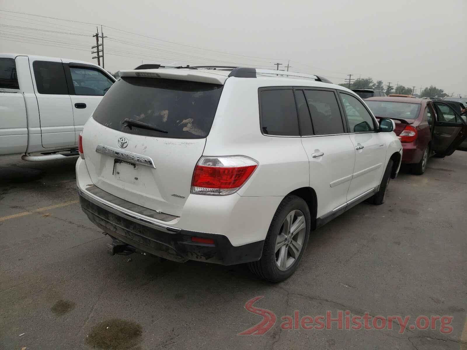 5TDDK3EH2CS174956 2012 TOYOTA HIGHLANDER