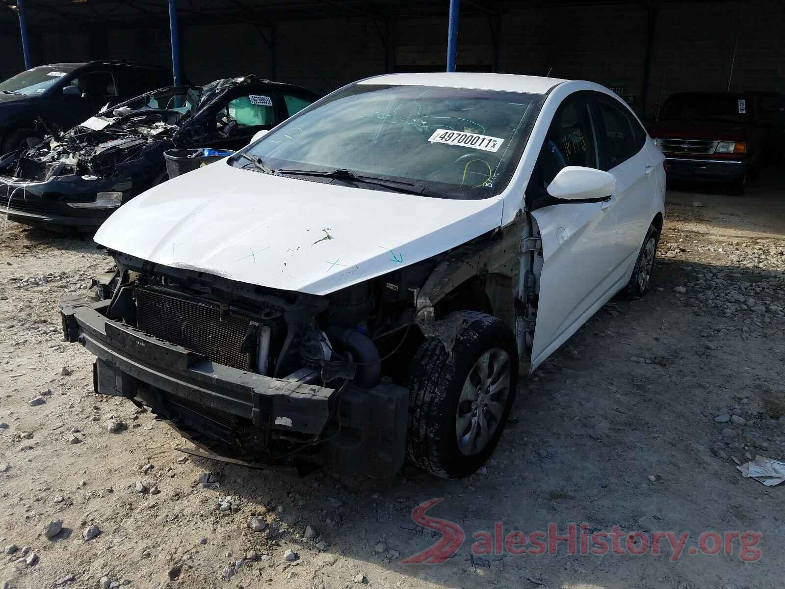 KMHCT4AEXGU140318 2016 HYUNDAI ACCENT