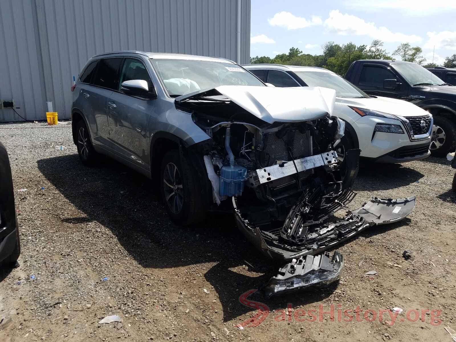 5TDJZRFH4JS541269 2018 TOYOTA HIGHLANDER