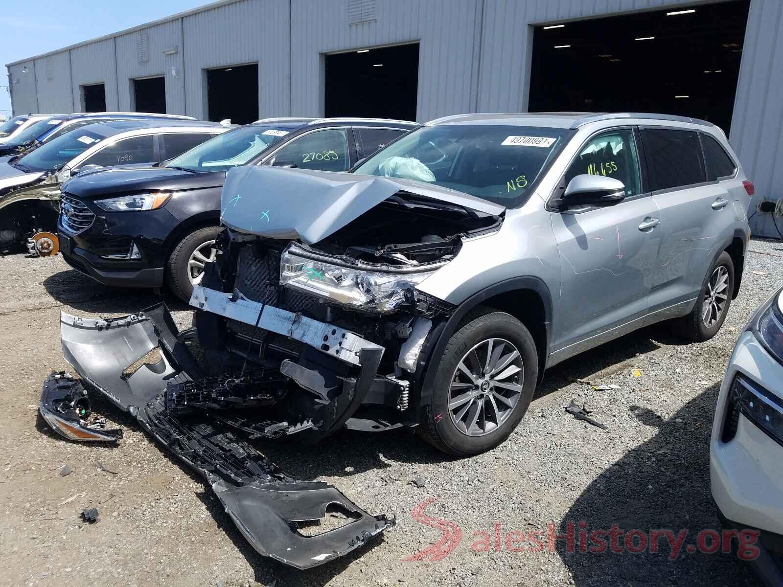 5TDJZRFH4JS541269 2018 TOYOTA HIGHLANDER