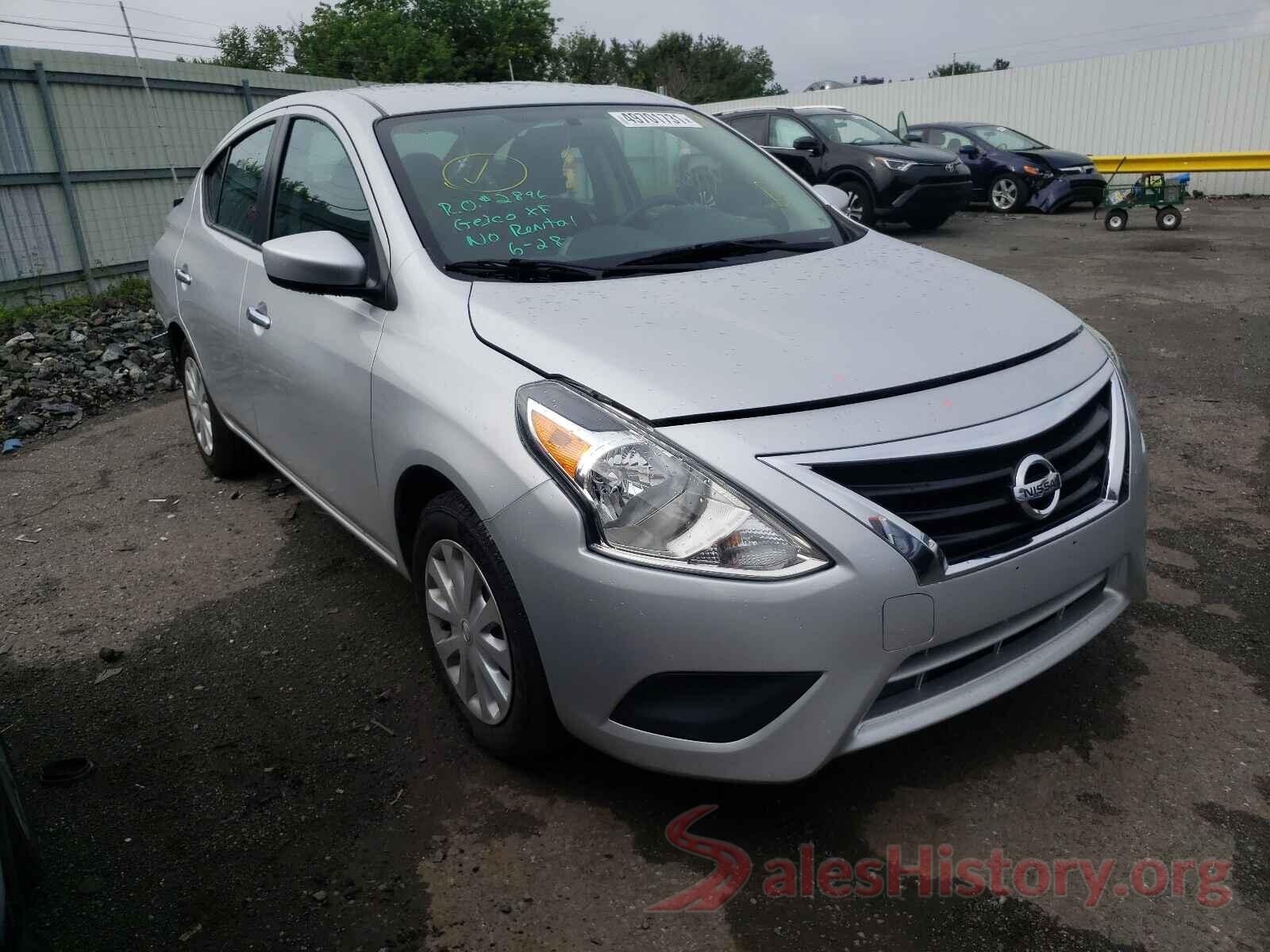 3N1CN7APXKL822641 2019 NISSAN VERSA